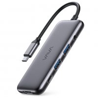 VAVA 8-в-1 USB C хъб с 4K 60Hz HDMI, 2xUSB 3.0, USB C, USB C - PD, Audio, снимка 1 - Други - 38019424