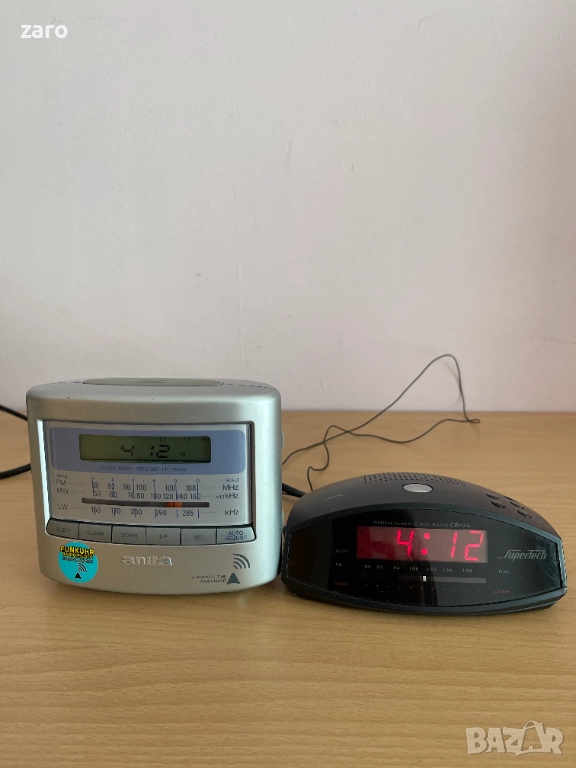 Радиочасовници (таймери) Aiwa и SuperTech, снимка 1