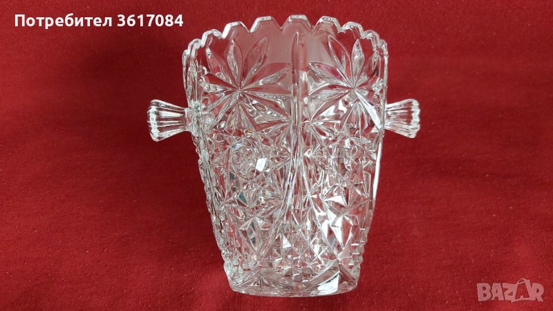 Кристален съд за лед, снимка 1