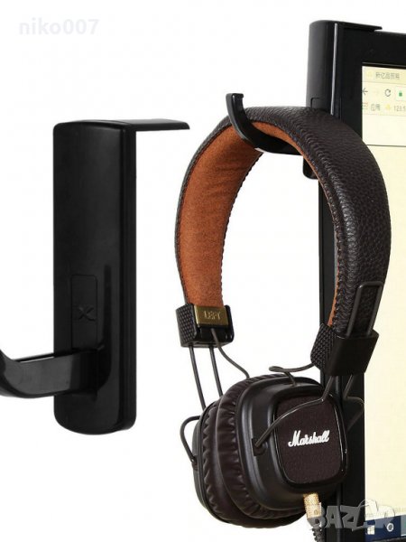 Универсална закачалка-поставка за слушалки-Монитор-телевизор, снимка 1