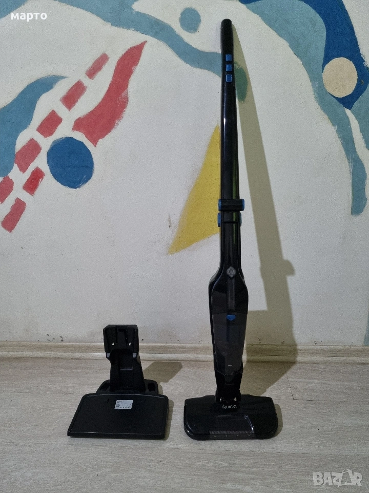 Вертикална безжична прахосмукачка 2 в 1 Quigg, снимка 1