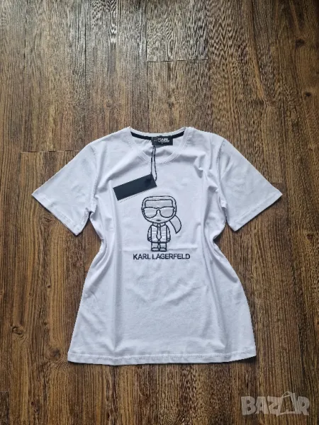 Страхотна дамска тениска KARL LAGERFELD  , нова с етикет, размер S / M ,L , XL, цена 35лв, снимка 1