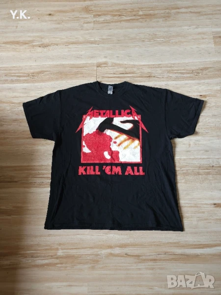 Оригинална мъжка тениска Gildan x Metallica Kill Em All, снимка 1