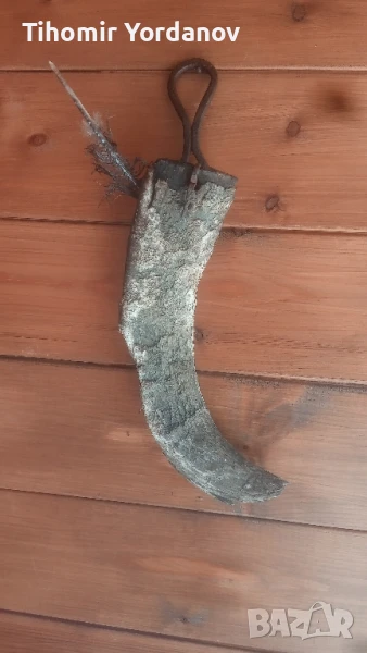 Катраник от биволски рог., снимка 1