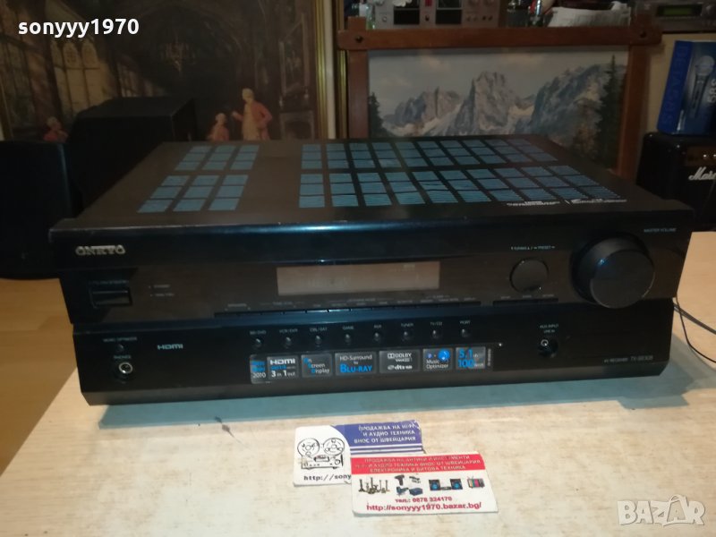 ONKYO TX-SR308 AV RECEIVER 1501221955, снимка 1