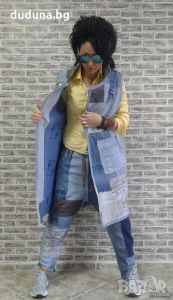 Див и як дамски елек дънков на duduna.bg!, снимка 1