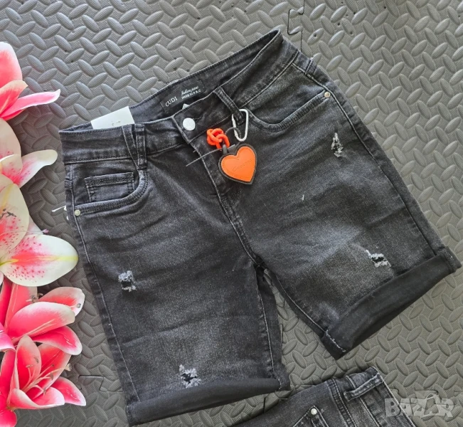 дънкови панталонки , снимка 1