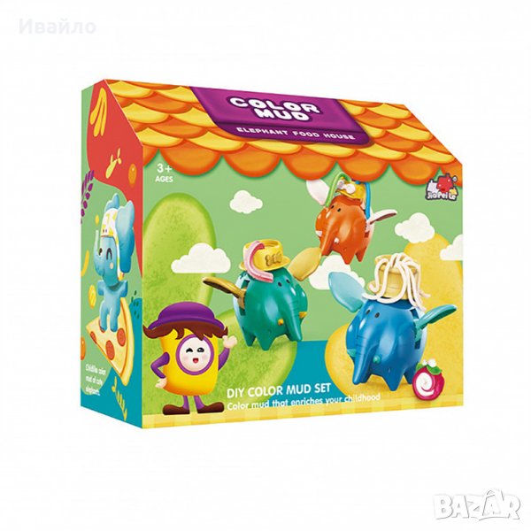 Детски моделин Слонче - Код 4774, снимка 1