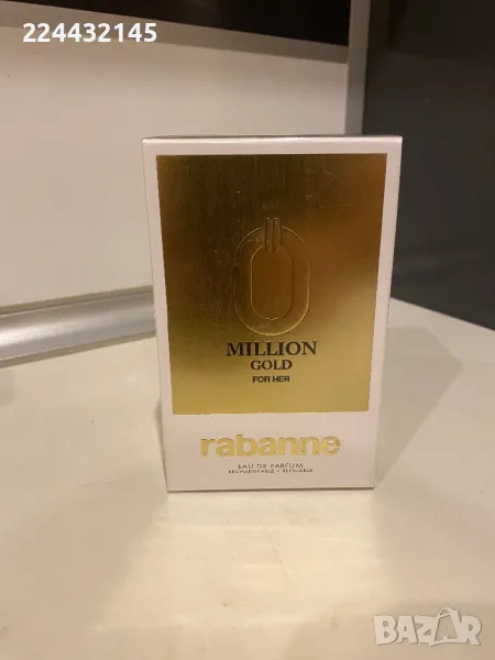 Rabanne Million Gold For Her 90ml EDP Barcod , снимка 1
