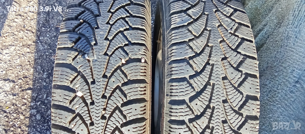 Dunlop,Зимни гуми за Бус,Неупотребявани,15цола.Стар Dot 2004г.Перфектно съхранени,2броя , снимка 1