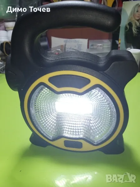 Мини фенер, лампа за къмпинг на батерии, снимка 1