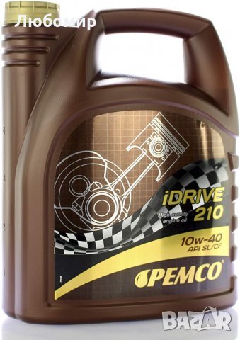 Моторно масло Pemco iDrive 10W40, 5л. , снимка 1