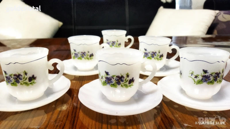 френски аркопал чаши за кафе , снимка 1