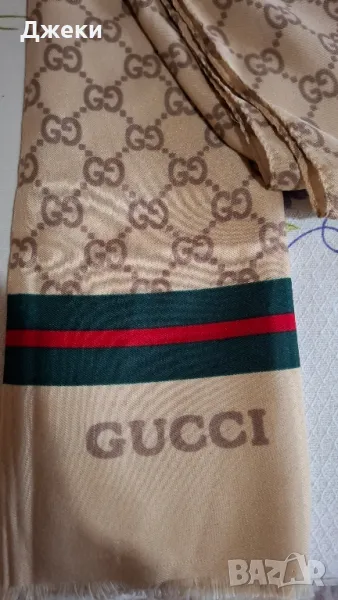 Унисекс шал,,GUCCI" orginall нов, снимка 1