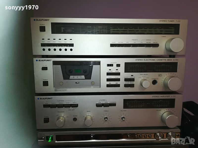 BLAUPUNKT AMPLI+DECK+TUNER-ВНОС шВЕИЦАРИЯ, снимка 1