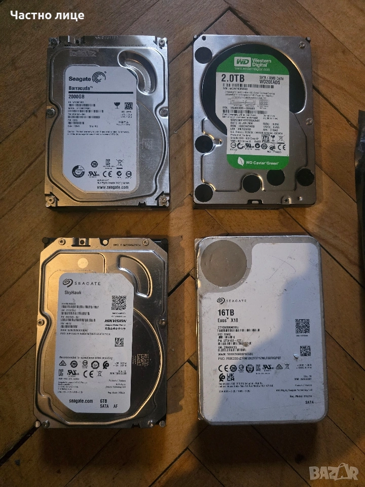 Хард дискове 16TB, 6TB, 2TB за ремонт или за части, снимка 1