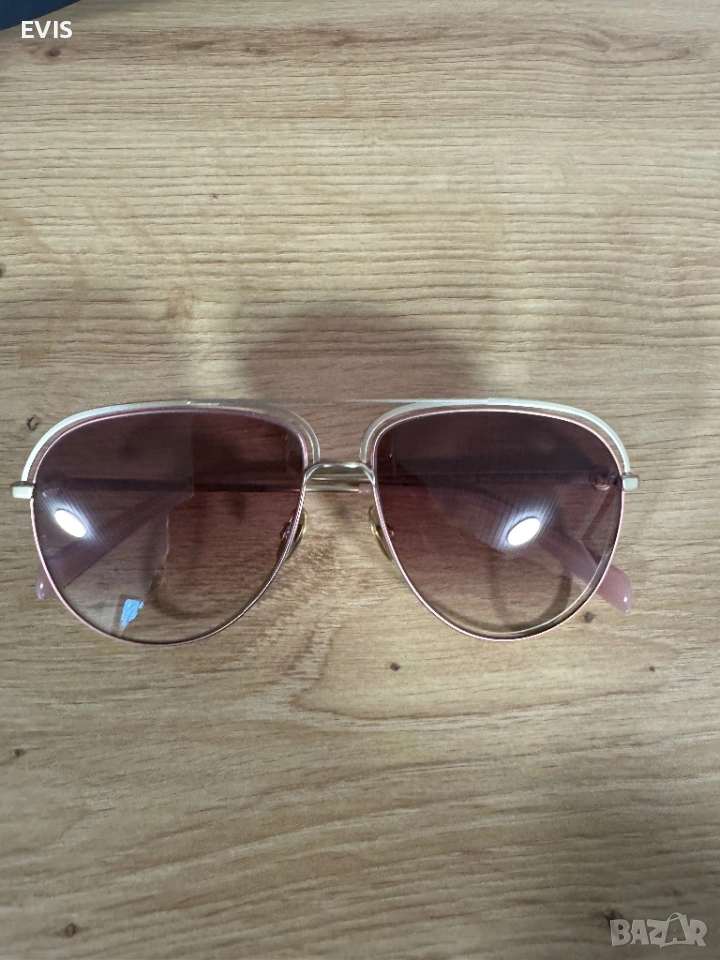 Продавам оригинални слънчеви очила MAJE – златно с пепел от рози (розово), снимка 1