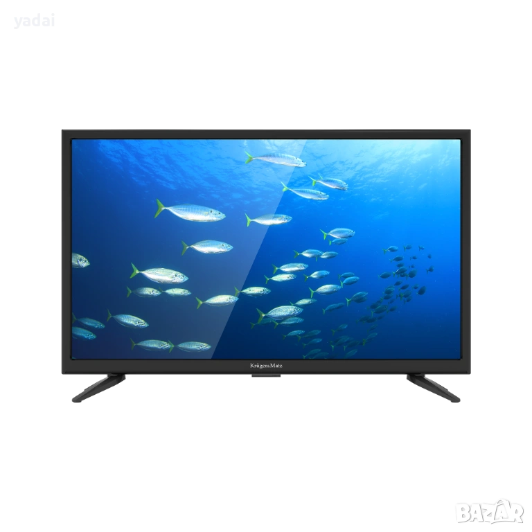 32. Продавам Телевизор Kruger-Matz.FHD 1920x1080 DLED TV-Модел KM0222FHD-F 22”. Работи перфектно, не, снимка 1