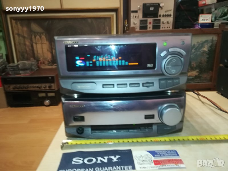 KENWOOD A-H5 AMPLIFIER+C-H6 TUNER/EQUALIZER-ВНОС SWISS LNV3108231212, снимка 1