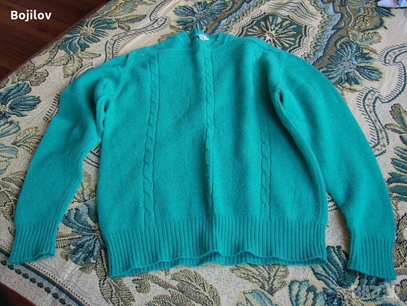 Продавам нов пуловер,естествена вълна,размер 48 - 50 , снимка 1