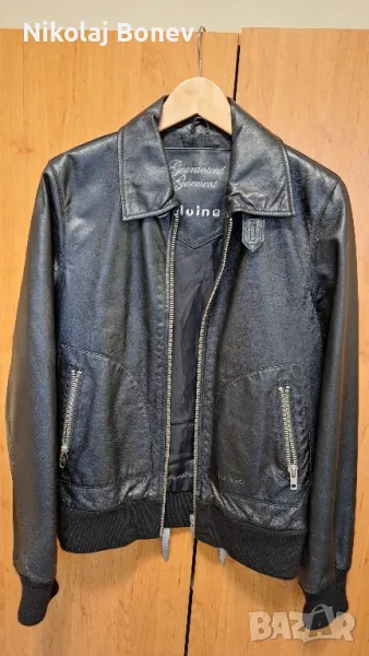 Много запазено кожено яке естествена кожа размер М, снимка 1