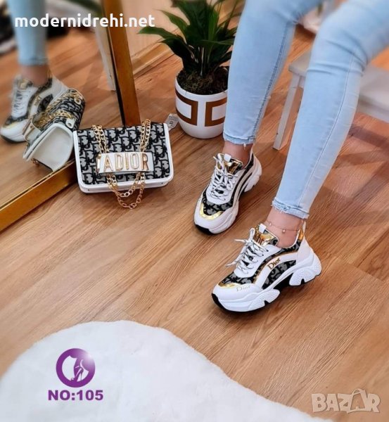 Дамски спортни обувки и чанта Christian Dior код 129, снимка 1
