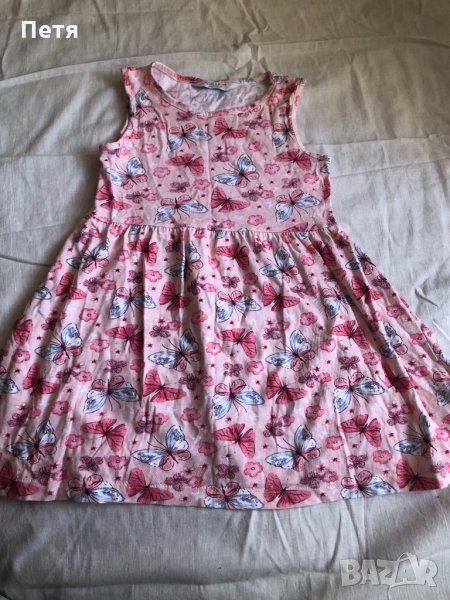 Рокля на пеперуди за момиче, снимка 1