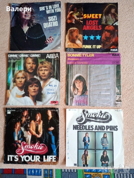 Оригинални малки грамофонни плочи, снимка 1