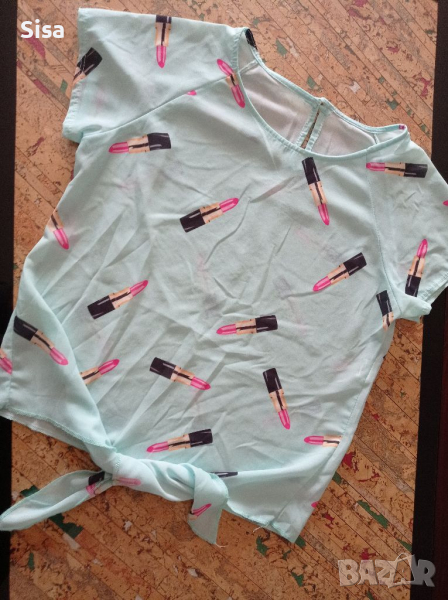 Ефирна блузка, размер С/М, снимка 1