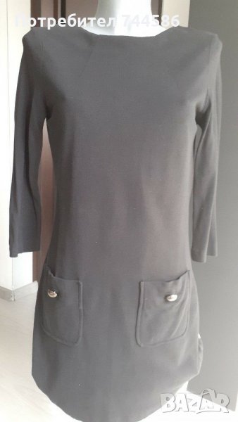 Дамска черна рокля, снимка 1