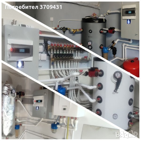 Термопомпа Въздух-Вода  9,5 kw, снимка 1