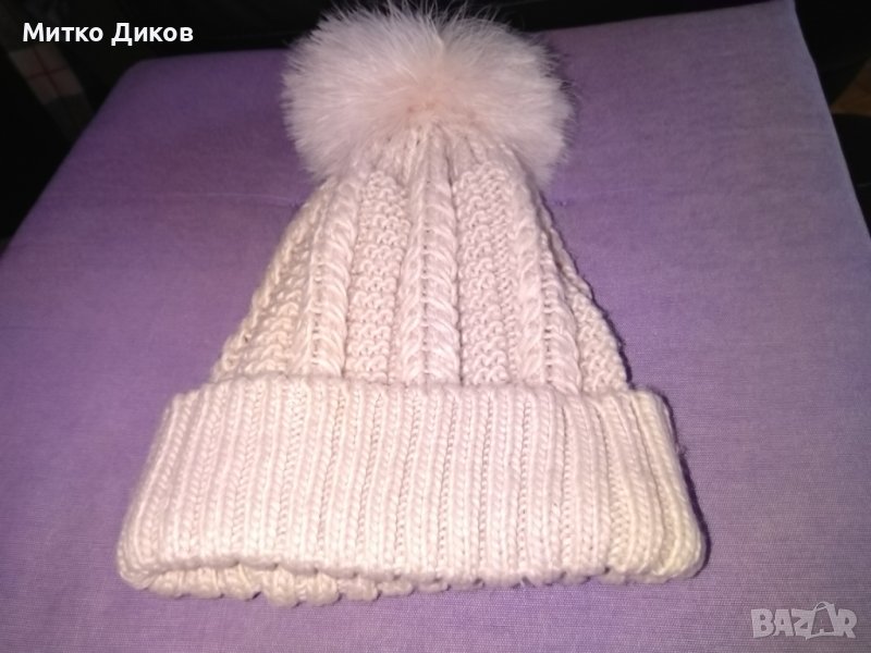 Зимна шапка маркова нова на Акесоризе Лондон детска момиче 10-13 години, снимка 1