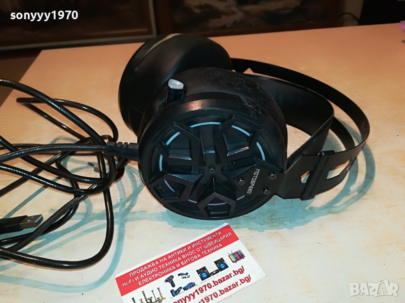 motospeed headphones mic-usb-внос swiss 0306222137, снимка 1