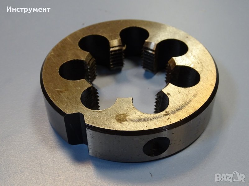 Плашка тръбна резба Т G1 3/8" 7-навивки, снимка 1