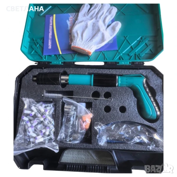 Пиронен мини пистолет, с патрони, снимка 1