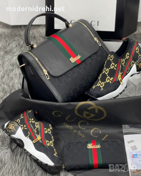 Дамски спортни обувки портфейл и чанта Gucci код 103, снимка 1