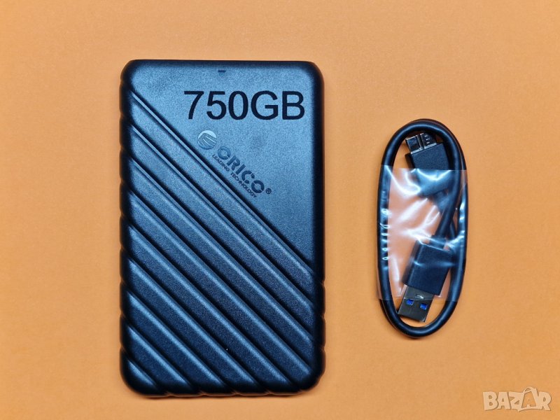 750GB Външен преносим хард диск USB 3.0, снимка 1