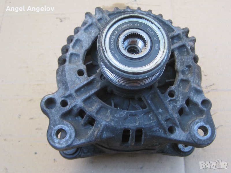 Динамо за Audi A4 B6 B7 2,0 TDi 06F903023J Bosch 0124525092 06F903023J 0124525092 14V-140Ah, снимка 1