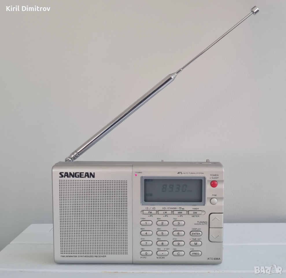 Висококачествено всевълново радио Sangean ATS-606A, снимка 1
