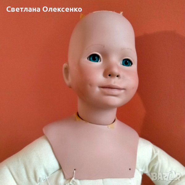 Порцеланова кукла Thelma Resch с дефект 1992 62 см, снимка 1