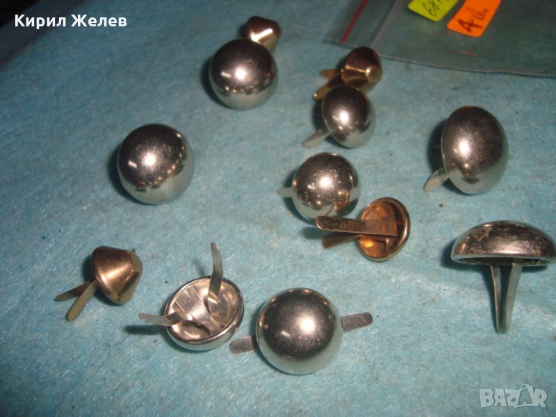 Лот СРЕБРИСТИ и ЗЛАТИСТИ АРТ МЕТАЛНИ АПЛИКАЦИИ 6818, снимка 1