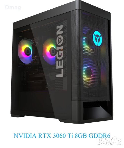 Lenovo Legion T5/i5-11/32GB/SSD+HDD/RTX3060Ti 8GB GDDR6, снимка 1
