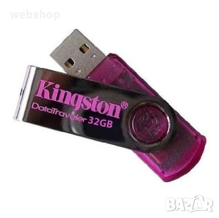 ФЛАШ ПАМЕТ KINGSTON 32GB, СИНЯ / РОЗОВА, снимка 1