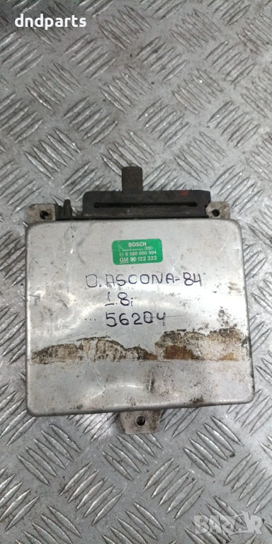 Компютър Opel Ascona 1.8i 1984г. 90122322 0280000304 , снимка 1