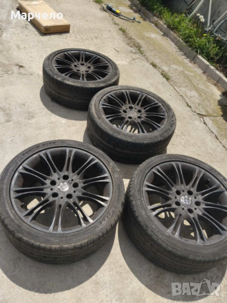 Продавам летни гуми с джанти 18 цола, снимка 1