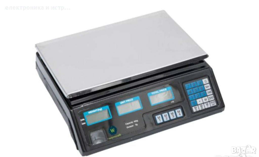 До 40 кг Електронен кантар електронна везна , снимка 1