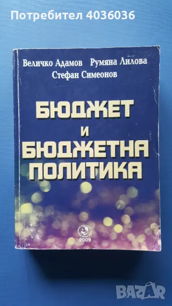 Бюджет и бюджетна политика, снимка 1