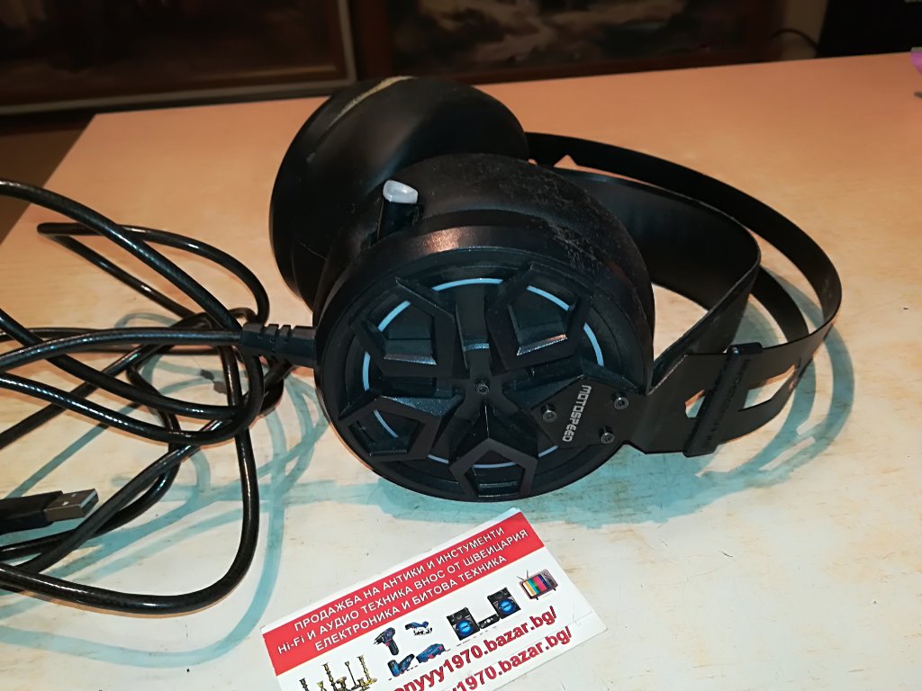 motospeed headphones mic-usb-внос swiss 0306222137 в Слушалки за компютър в  гр. Видин - ID36973938 — Bazar.bg