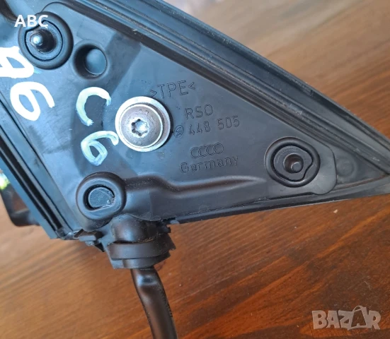 Ляво огледало с подсветка за Audi A6 C6 4F , снимка 4 - Части - 50530177