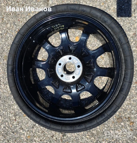 Резервна гума Audi 4 Allrold 175/55/19, снимка 8 - Гуми и джанти - 50539170